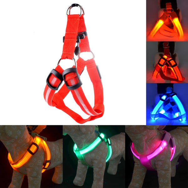 Nylon LED Dog Harness