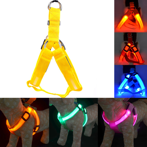 Nylon LED Dog Harness