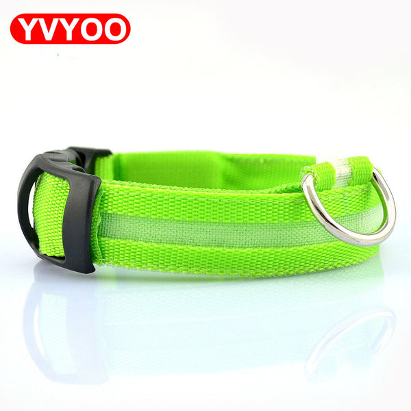 Night Flashing Glowing Pet Collar