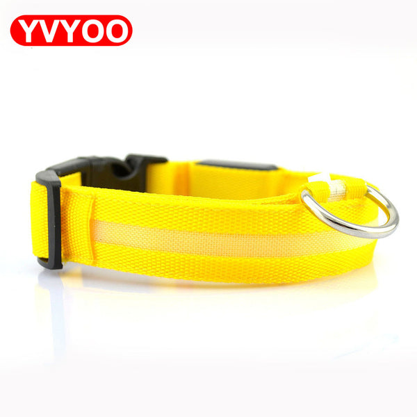Night Flashing Glowing Pet Collar