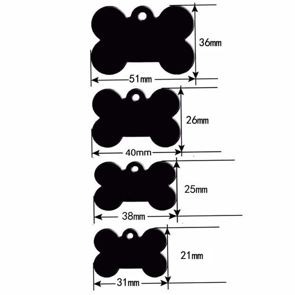 Personalized Bone Dog ID Tag