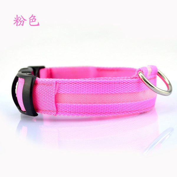 Night Flashing Glowing Pet Collar