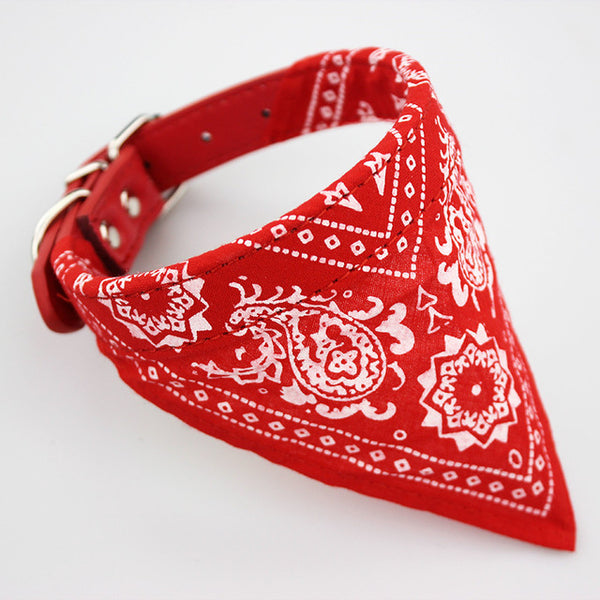 Adjustable Pet Collar Bandana